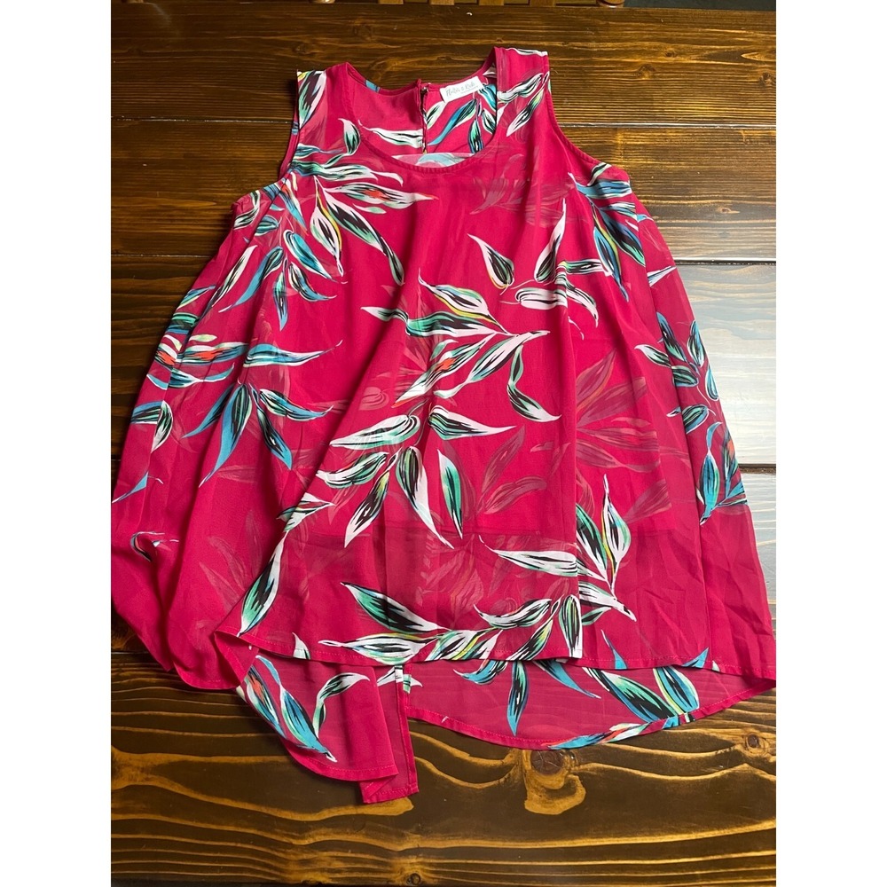 Flutter & Kick Shirt, Women's Size Small, Pink Floral, Maternity, Split Back